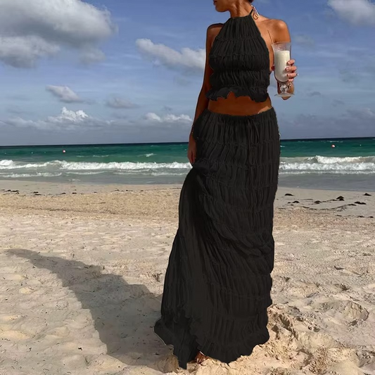 Serenya Boho Skirt Set