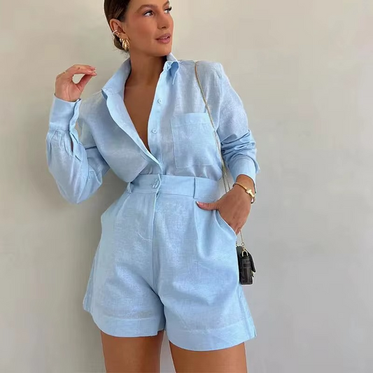 Solessa Ruffle Lounge Set