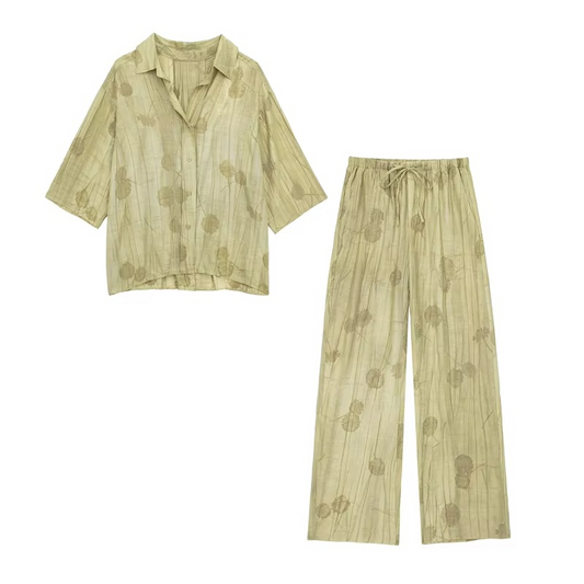 Lunara Jacquard Set