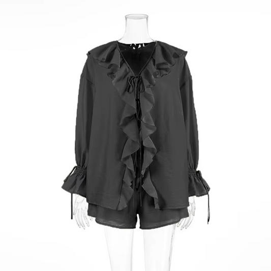 Tuularose Ruffle Tie Set